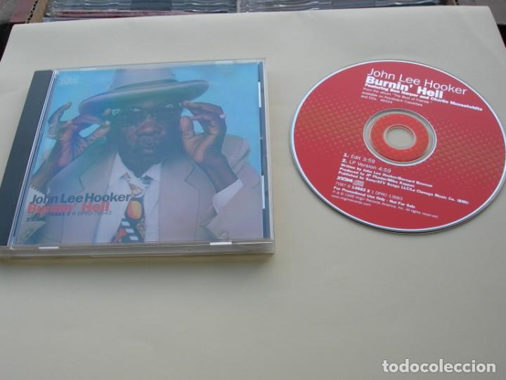CDs de m&uacute;sica: JOHN LEE HOOKER BURNIN&acute; HELL 2 VERSIONES CD SINGLE - Foto 1