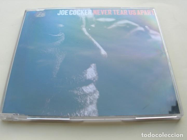 CDs de m&uacute;sica: JOE COCKER NEVER TEARS US APART CD SINGLE - Foto 1