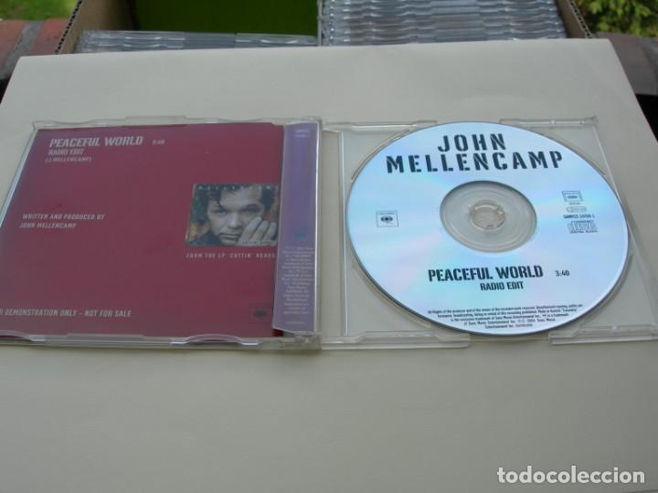 CDs de m&uacute;sica: JOHN MELLENCAMP PEACEFULL WORLD CD SINGLE - Foto 2