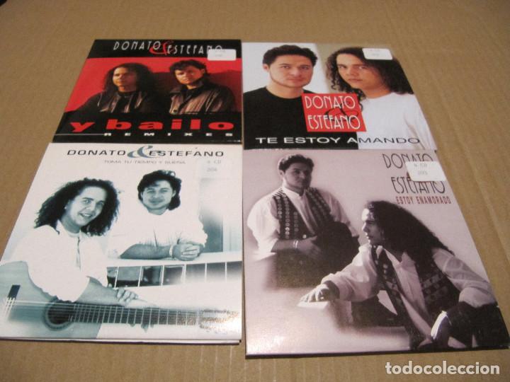 CDs de m&uacute;sica: DONATO & ESTEFANO 4 CD SINGLE CARTON - Foto 1