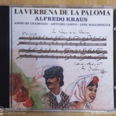 CDs de Música: ALFREDO KRAUS (LA VERBENA DE LA PALOMA) CD 1991. Lote 208678447