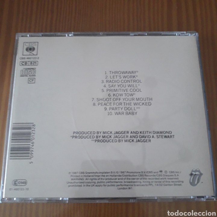 CDs de m&uacute;sica: Cd - Mick Jagger &rdquo;Primitive Cool&rdquo; - Foto 2