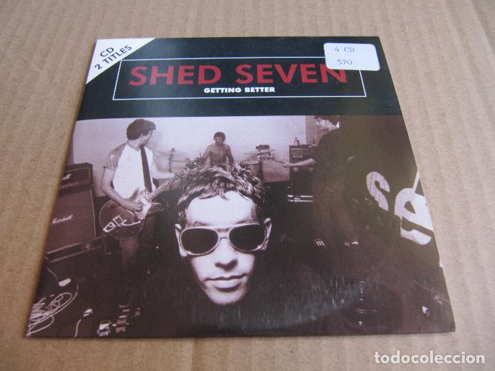 CDs de m&uacute;sica: SHED SEVEN / Getting better - Only dreaming (CD Single 1996) - Foto 1