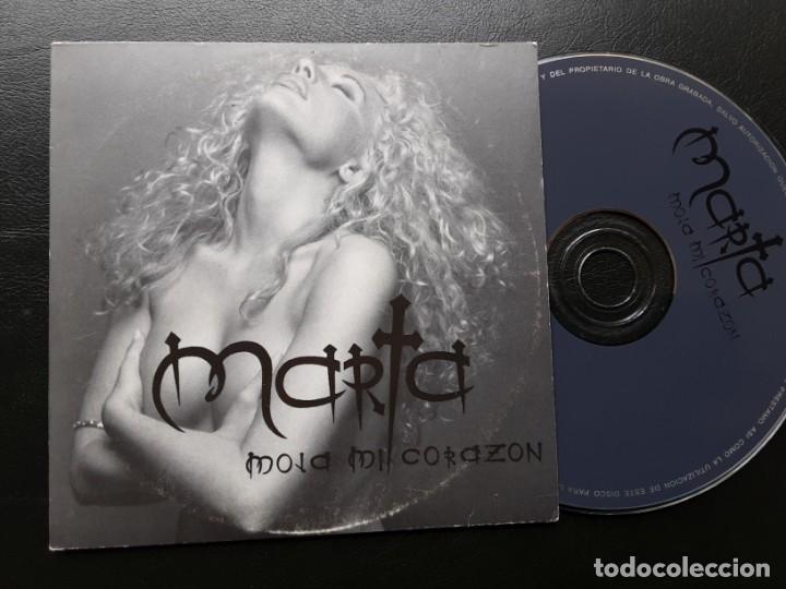 CDs de m&uacute;sica: CD SINGLE MARTA SANCHEZ, MOJA MI CORAZ&Oacute;N, PROMO DE UN TEMA - Foto 1