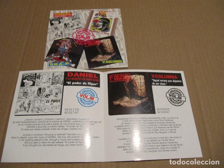 CDs de m&uacute;sica: AZ RECORDS OBJETIVOS VOL III 19 TRACKS + ENCARTE INTERIOR