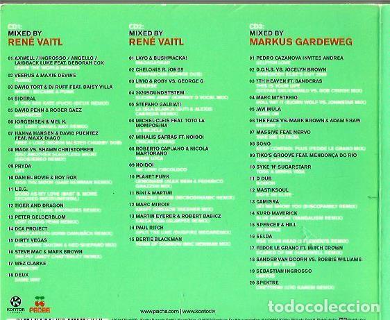 CDs de Música: TRIPLE CD PACHA SUMMER 2009 : MIXED BY RENE VAITL & MARCUS GARDEWEG - Foto 2 - 208856871