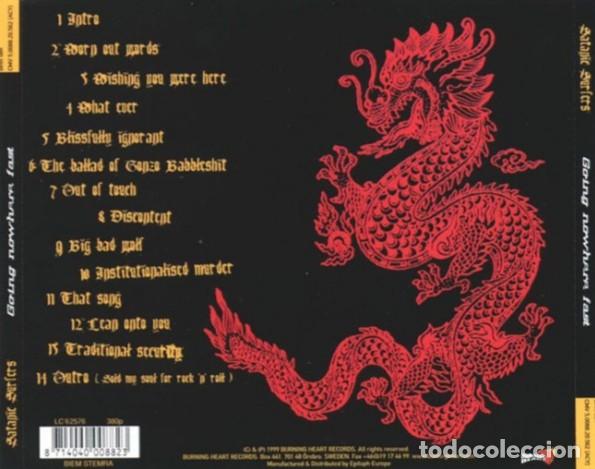 CDs de m&uacute;sica: CD SATANIC SURFERS, GOING NOWHERE FAST - Foto 2