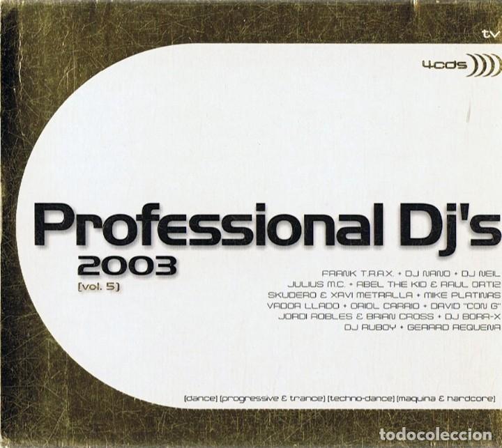 CDs de m&uacute;sica: PROFESSIONAL DJ&acute;S 2003 VOL. 5 ( 4 CD&acute;S) - Foto 1