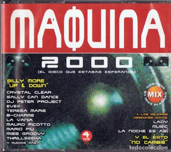 CDs de m&uacute;sica: MAQUINA 2000 ( 4 CD&acute;S) - Foto 1