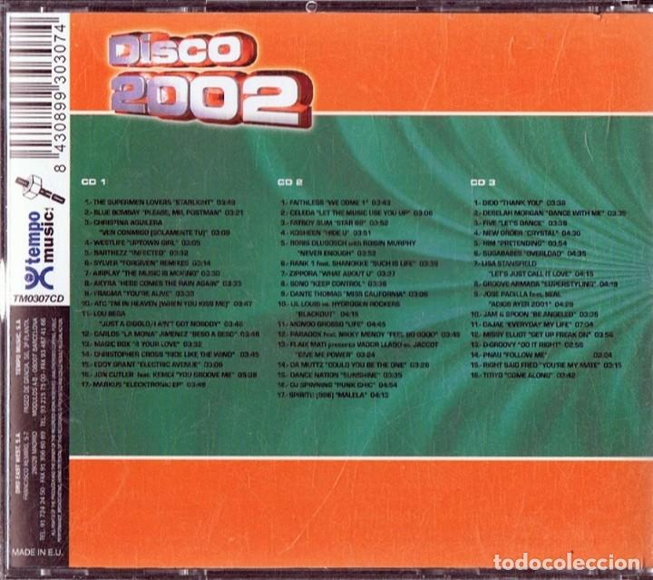 CDs de m&uacute;sica: DISCO 2002 ( 3 CD&acute;S) - Foto 2
