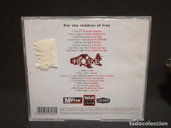CDs de m&uacute;sica: CD - HOPE - WAR CHILD - Foto 2