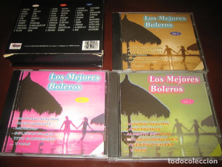 CDs de m&uacute;sica: CAJA CON 3 CD - LOS MEJORES BOLEROS - Foto 1