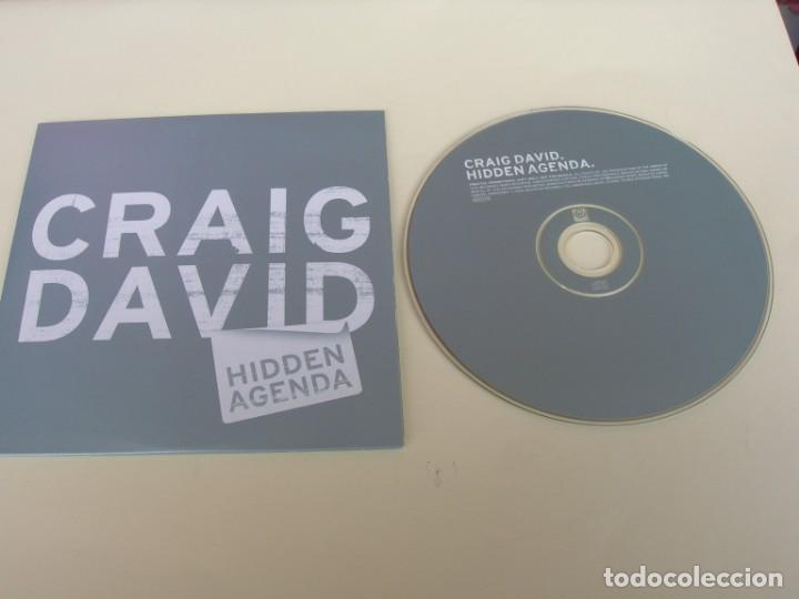 CDs de m&uacute;sica: CRAIG DAVID HIDDEN AGENDA CD SINGLE - Foto 1