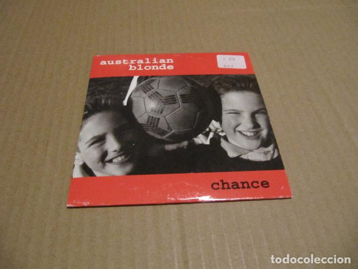CDs de m&uacute;sica: AUSTRALIAN BLONDE CHANCE/ESCUCHANDO CD SINGLE