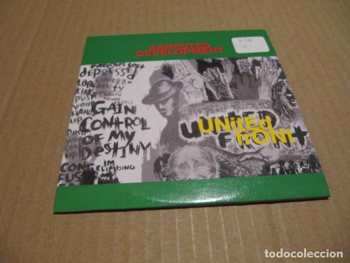 CDs de m&uacute;sica: ARRESTED DEVELOPMENT - UNITED FRONT (TWO VERSIONS) (CDSINGLE CARTON DE 1994) - Foto 1