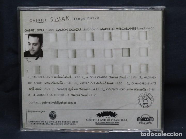 CDs de m&uacute;sica: GABRIEL SIVAK - TANGO NUEVO - CD - Foto 2