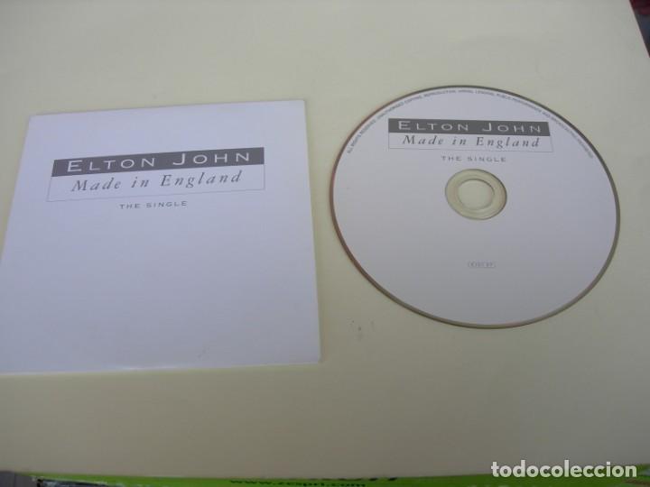 CDs de m&uacute;sica: ELTON JOHN MADE IN ENGLAND CD SINGLE - Foto 1