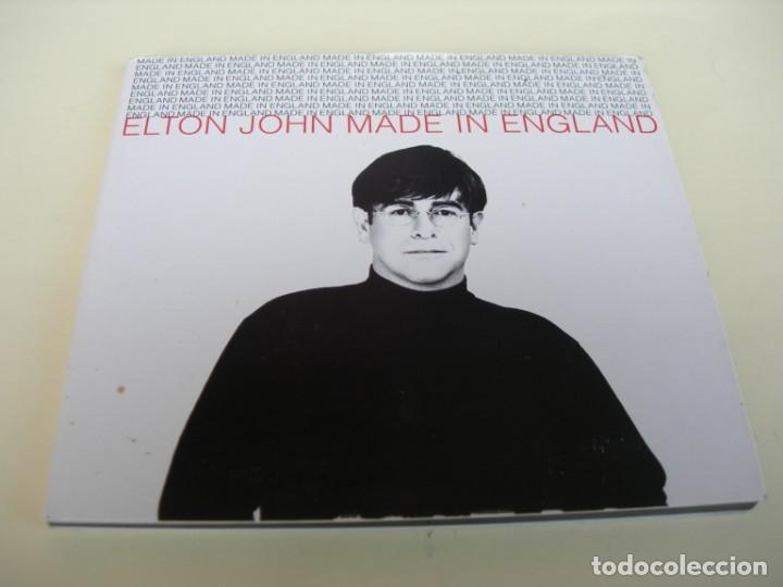 CDs de m&uacute;sica: ELTON JOHN MADE IN ENGLAND + 3 CD SINGLE DIGIPACK. - Foto 1