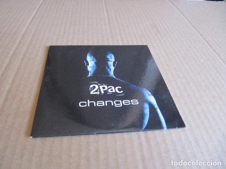 CDs de m&uacute;sica: 2 PAC - CHANGES CD SINGLE 1 TEMA PROMO 1998 - Foto 1