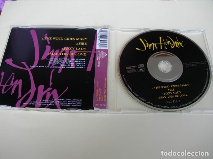 CDs de m&uacute;sica: JIMI HENDRIX THE WIND CRIES MARY + 3 CD SINGLE - Foto 2