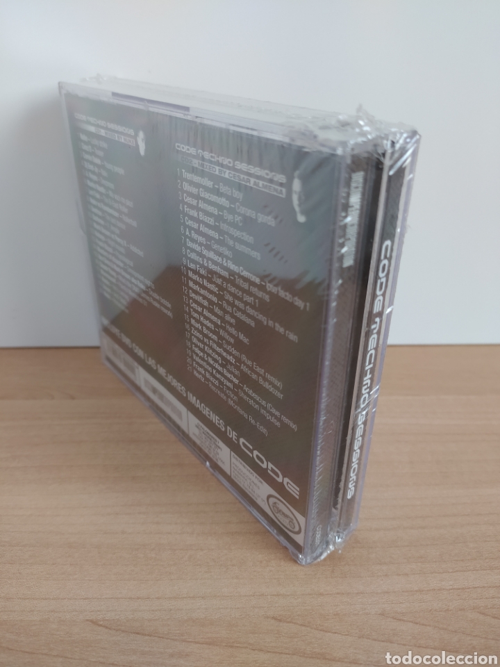CDs de m&uacute;sica: CD FABRIK ESPACIO CODE TECHNO SESSIONS MIXED BY NUKE CESAR ALMENA 2 CD + DVD 2006 NUEVO PRECINTADO - Foto 2