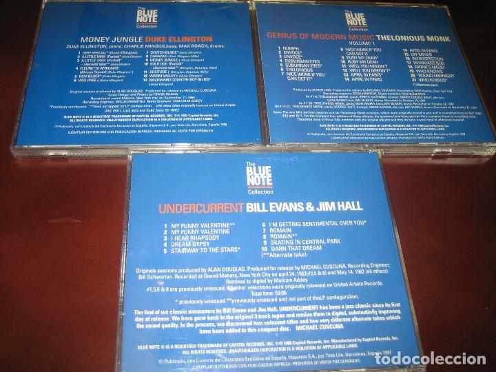 CDs de m&uacute;sica: BLUE NOTE - LOTE DE TRES CDS - Foto 2