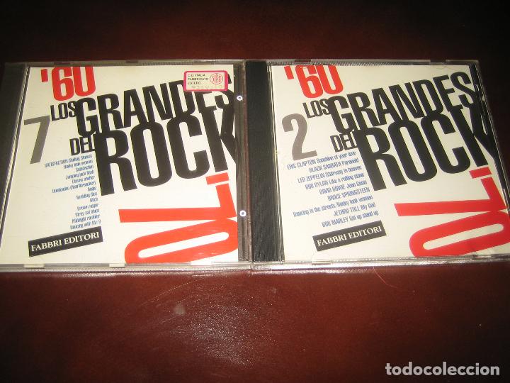 CDs de M&uacute;sica: LOS GRANDES DEL ROCK - ED. ITALIANA - LOTE DE DOS CDS - VER FOTOS