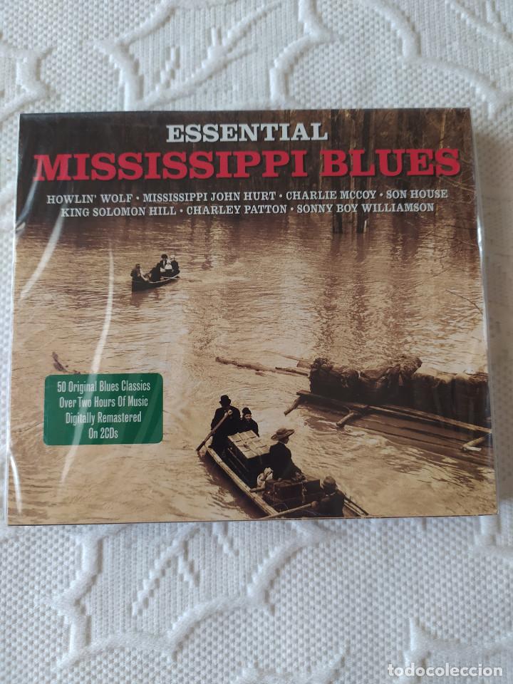 CDs de m&uacute;sica: ESSENTIAL MISSISSIPPI BLUES CD NUEVO - Foto 1