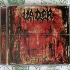 CDs de Música: VADER - BLOOD CD NUEVO PRECINTADO - DEATH METAL THRASH METAL. Lote 208967256