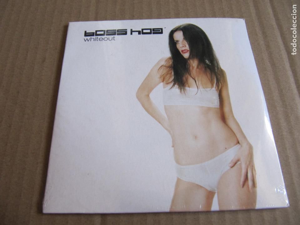 CDs de m&uacute;sica: CD BOSS HOG-WHITEOUT for promo use only not for sala printed in eu a&ntilde;o 1999 PRECINTADO