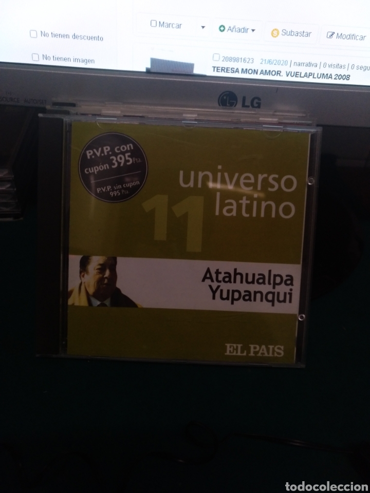 CDs de m&uacute;sica: Universo latino. Yupanqui - Foto 1