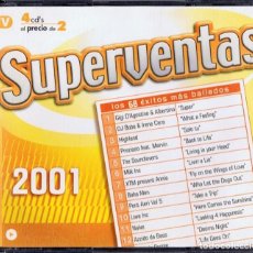 CDs de Música: SUPERVENTAS 2001 (4 CD´S). Lote 208994992