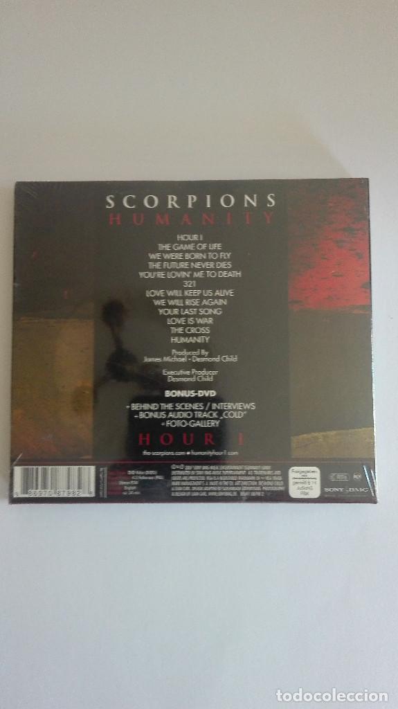 CDs de m&uacute;sica: SCORPIONS HUMANITY HOUR I CD Y DVD NUEVO - Foto 2
