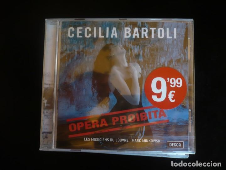 CDs de m&uacute;sica: cecilia bartoli opera proibita - nuevo precintado - Foto 1