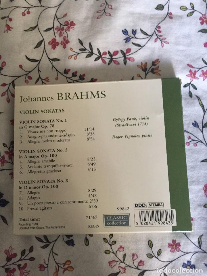 CDs de m&uacute;sica: 99843 johannes brahms CD - Foto 2