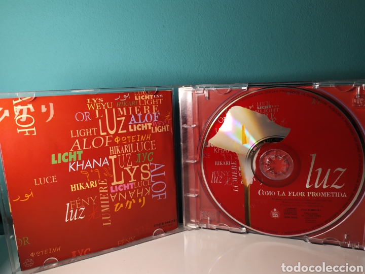 CDs de m&uacute;sica: Luz - Como la flor prometida - Foto 3