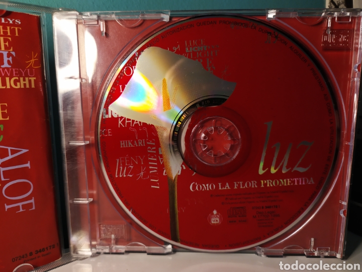 CDs de m&uacute;sica: Luz - Como la flor prometida - Foto 4