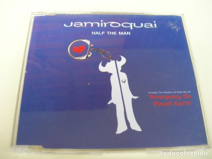 CDs de m&uacute;sica: JAMIROQUAI HALF THE MAN 2 VERSIONES + 2 CD SINGLE - Foto 1