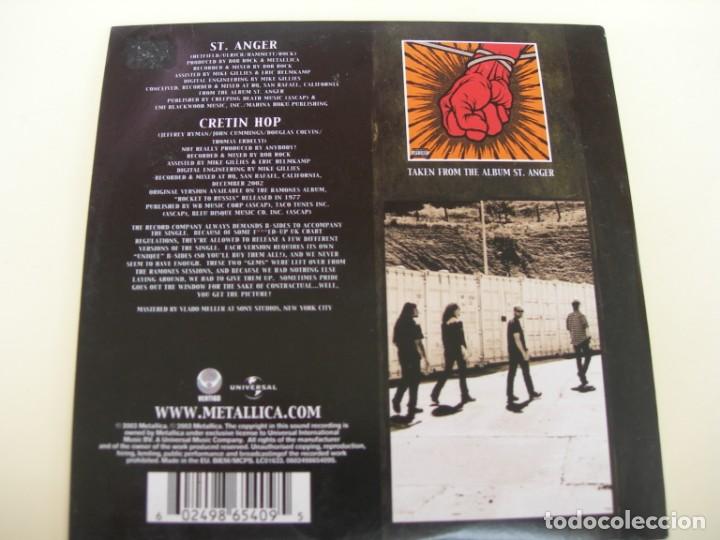 CDs de m&uacute;sica: METALLICA ST. ANGER + 1 CD SINGLE. - Foto 2