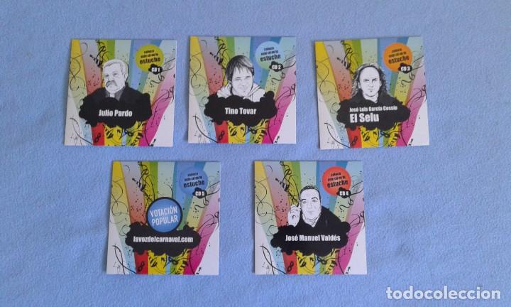 CDs de m&uacute;sica: LOTE 5 CD&acute;S LOS CAJONAZOS DEL CARNAVAL - Foto 1