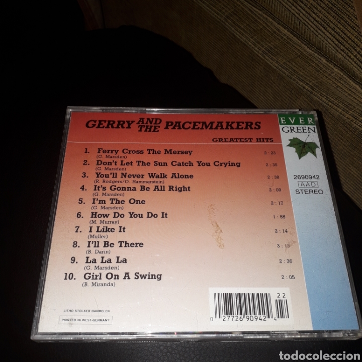 CDs de m&uacute;sica: Cd - Gerry & The Pacemakers &rdquo;Greatest Hits&rdquo; - Foto 2
