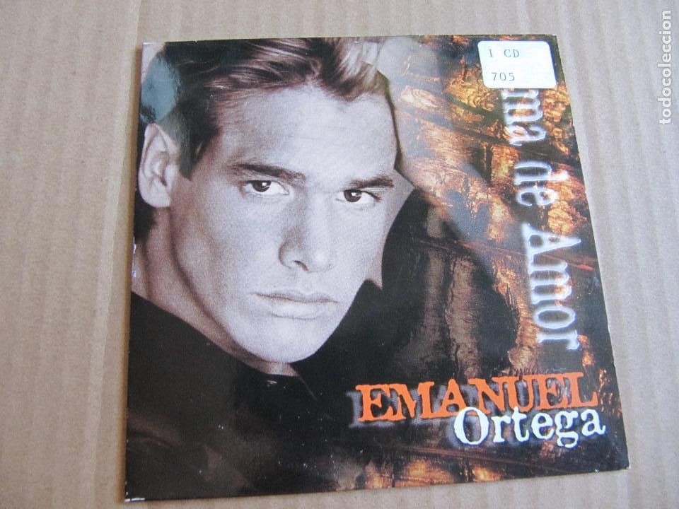 CDs de m&uacute;sica: EMANUEL ORTEGA TEMA DE AMOR PROMO CD SINGLE - Foto 1