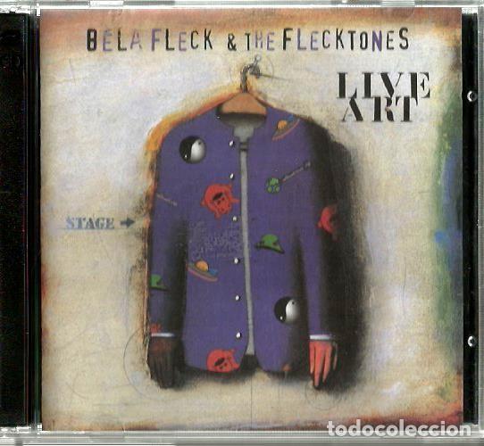 CDs de m&uacute;sica: DOBLE CD BELA FLECK & THE FLECKTONES : LIVE ART - Foto 1