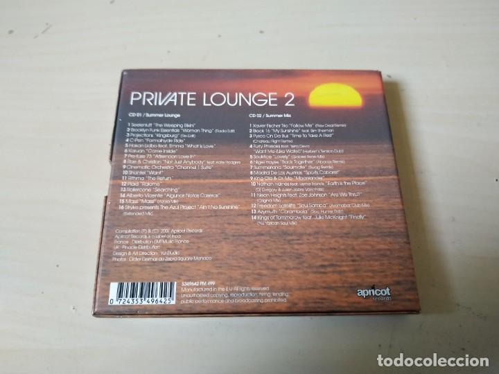 CDs de m&uacute;sica: Private Lounge 2. 2CDs. Apricot - Foto 2