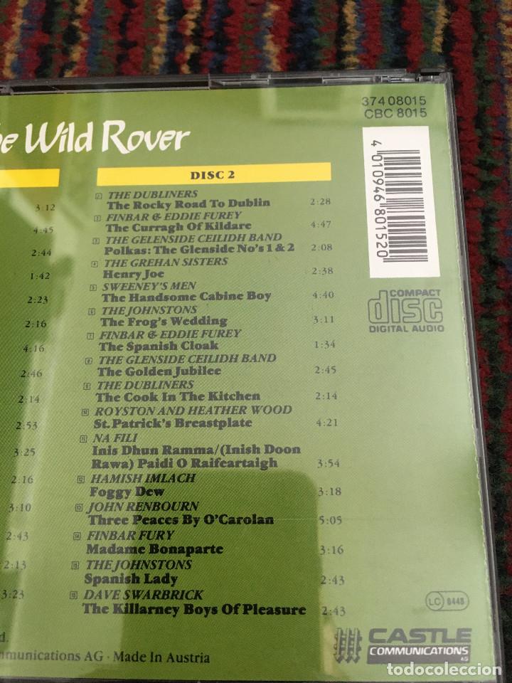 CDs de m&uacute;sica: irish folk the wild rover 2-cd - Foto 3