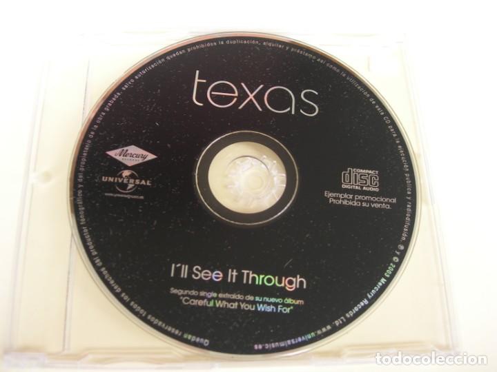CDs de m&uacute;sica: TEXAS I&acute;II SEE IT THROUGH CD SINGLE - Foto 1