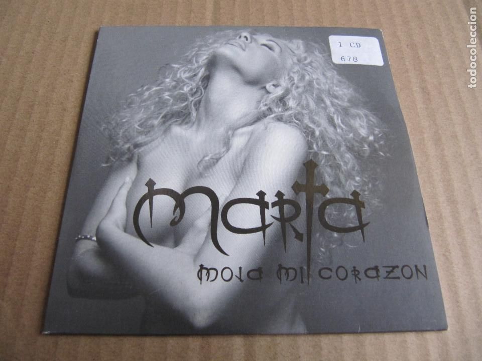 CDs de m&uacute;sica: CD SINGLE MARTA SANCHEZ, MOJA MI CORAZ&Oacute;N, PROMO - Foto 1