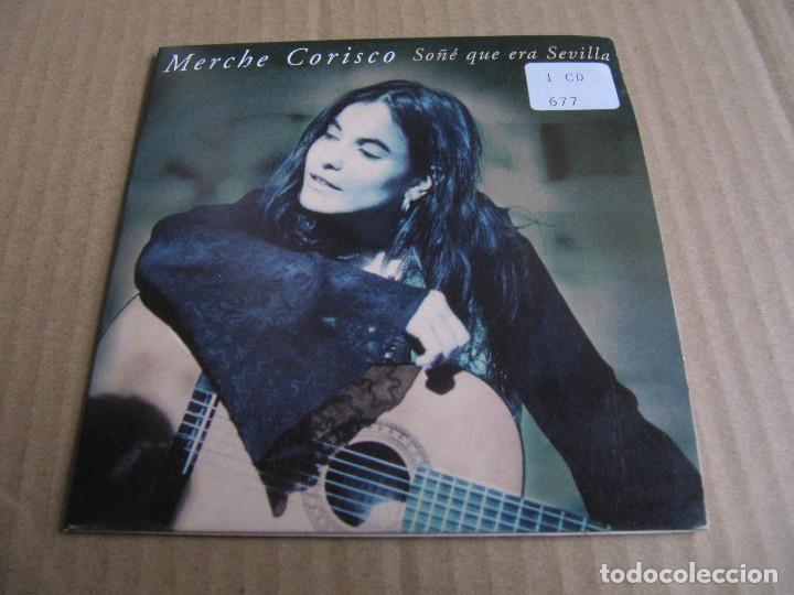CDs de m&uacute;sica: MERCHE CORISCO / SO&Ntilde;&Eacute; QUE ERA SEVILLA (CD SINGLE CART&Oacute;N 1996)