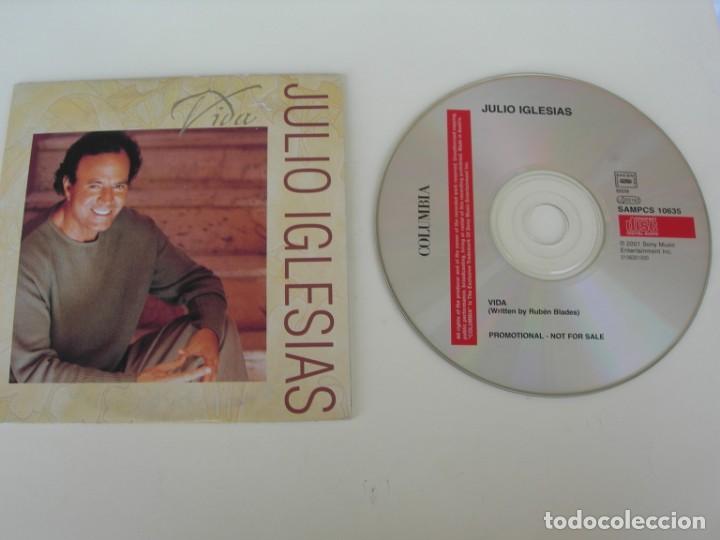 CDs de m&uacute;sica: JULIO IGLESIAS VIDA CD SINGLE - Foto 1