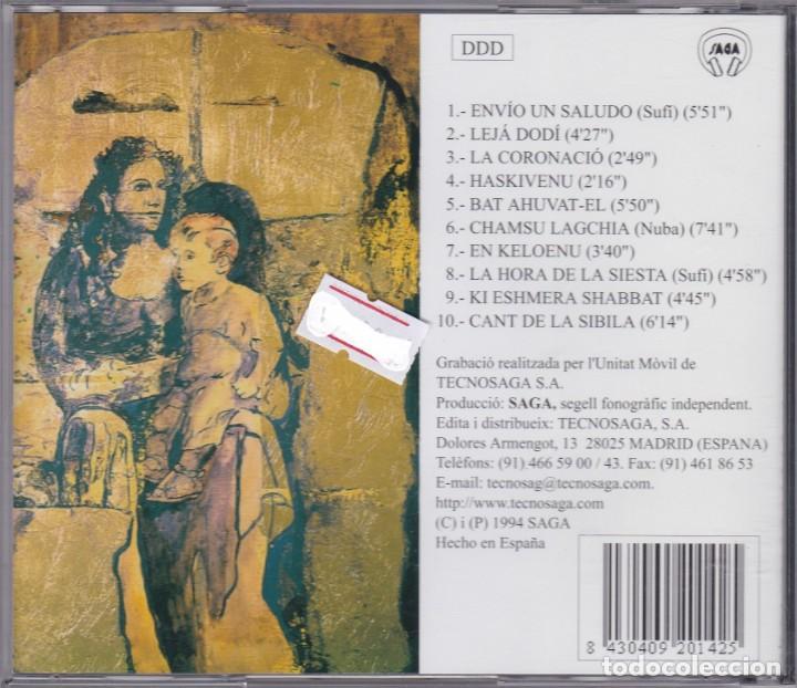 CDs de m&uacute;sica: Rosa Zaragoza . El esp&iacute;ritu de Al Andalus - CD - Foto 2